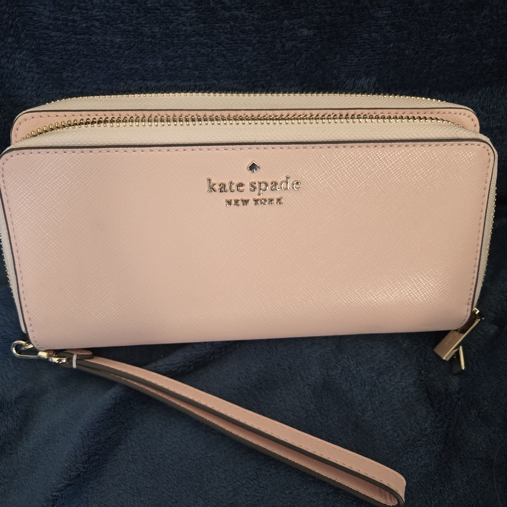Kate Spade Pink Wristlet Wallet